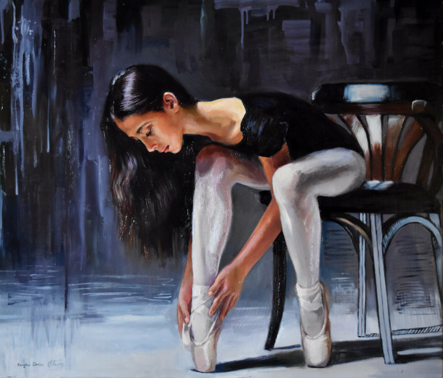 The angel of ballet Serghei Ghetiu