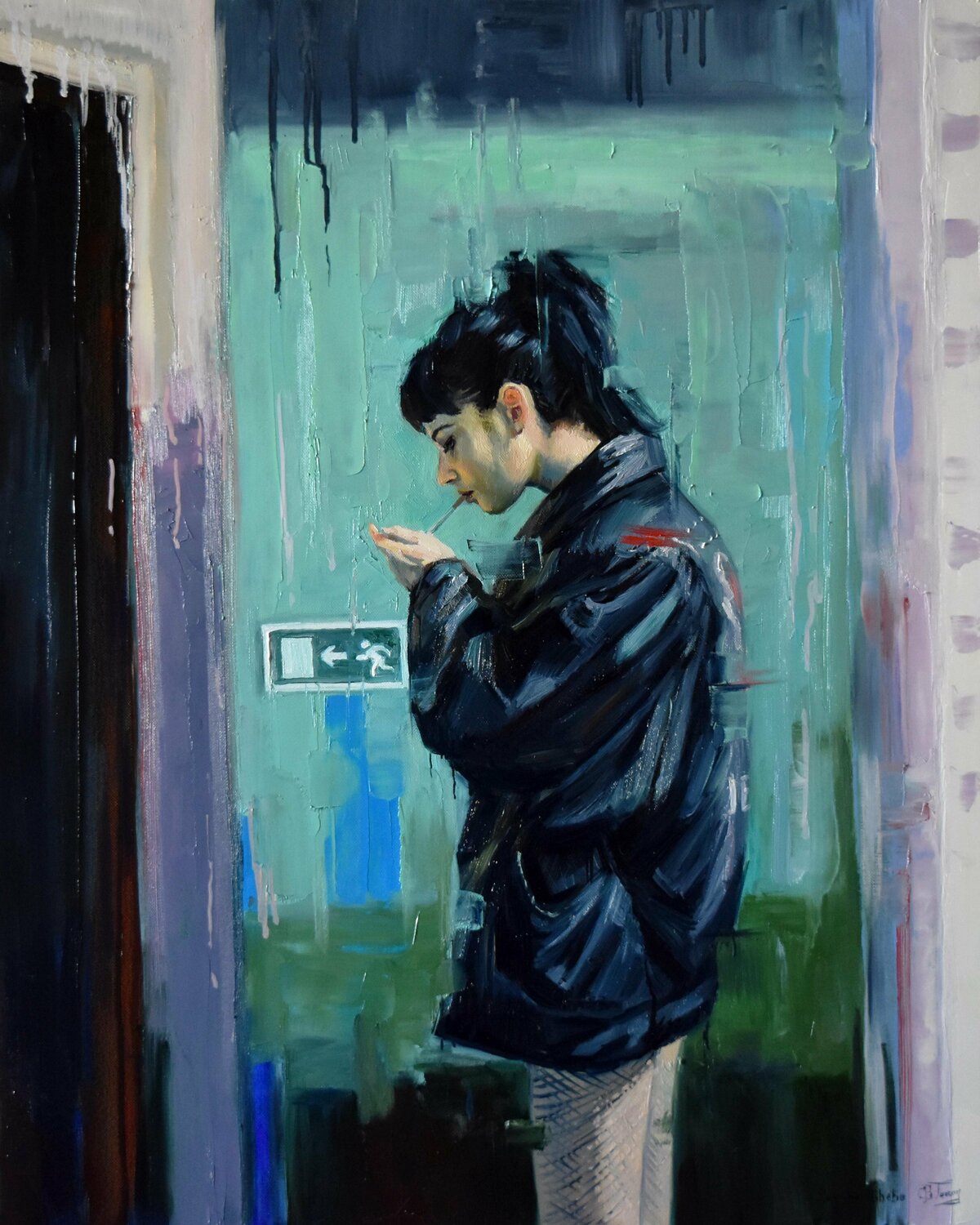 A cigarette for a good start Serghei Ghetiu