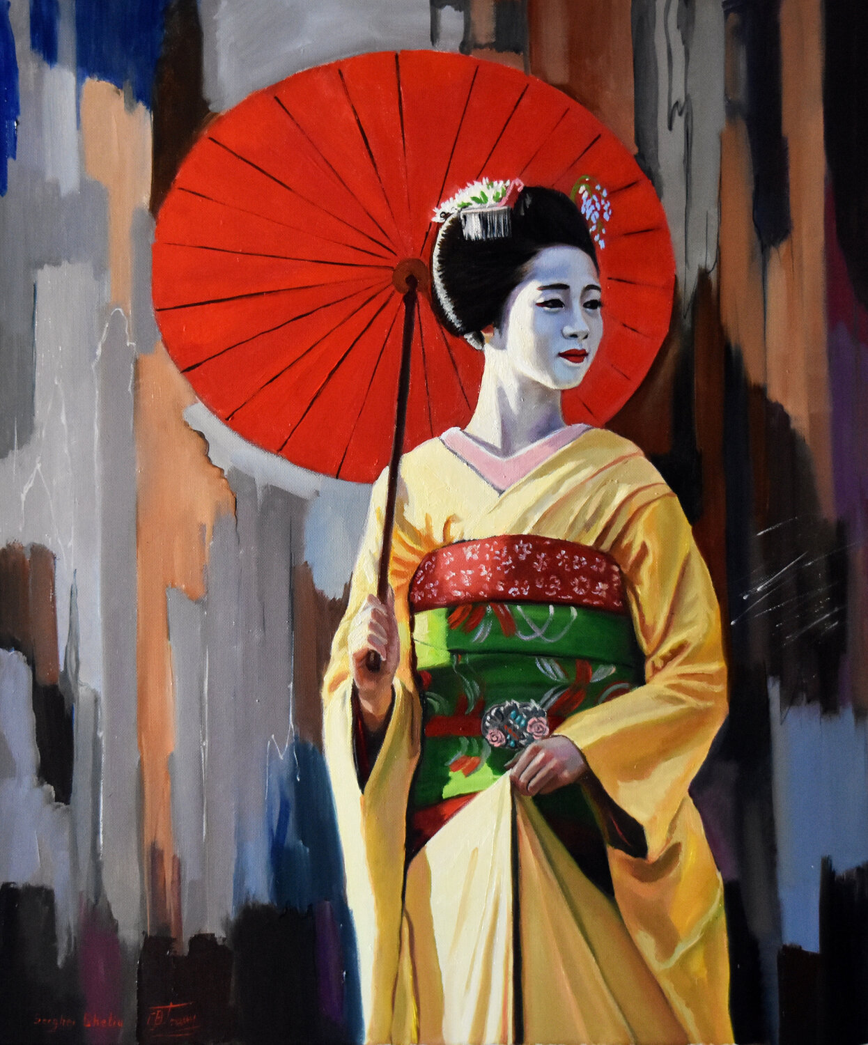 Maiko, the dancing child Serghei Ghetiu