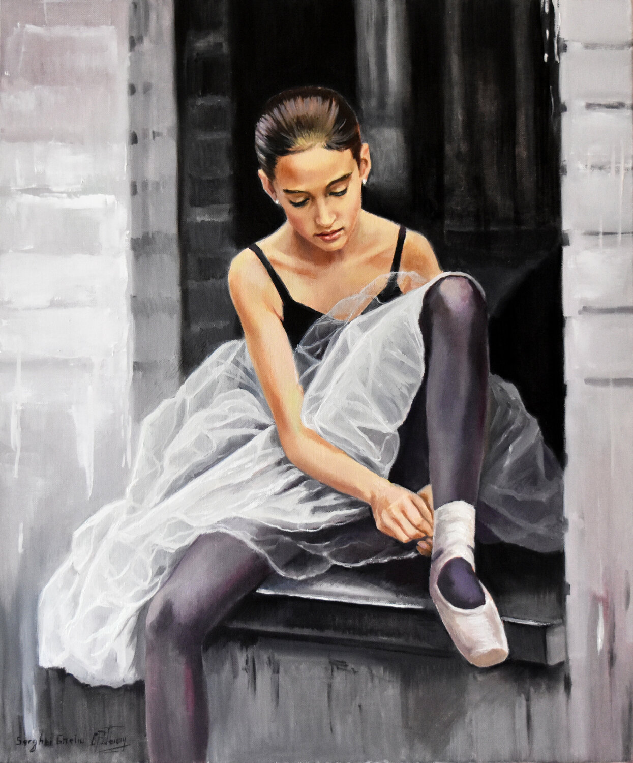 Preparing for street dance Serghei Ghetiu