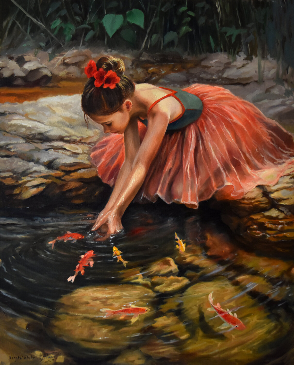 At the forest river Serghei Ghetiu