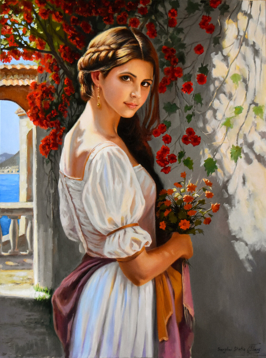 The Mediterranean girl III Serghei Ghetiu