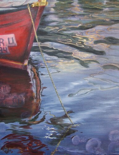 MARINA : Nuevo mundo 5 par Rosario De Mattos, Peinture en vente sur Singulart