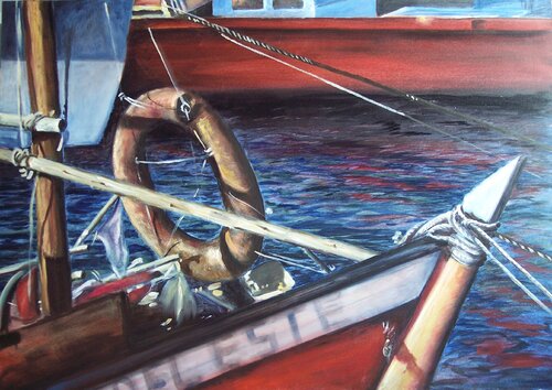 MARINA: Nuevo mundo 9 de Rosario De Mattos, Pintura a la venta en Singulart