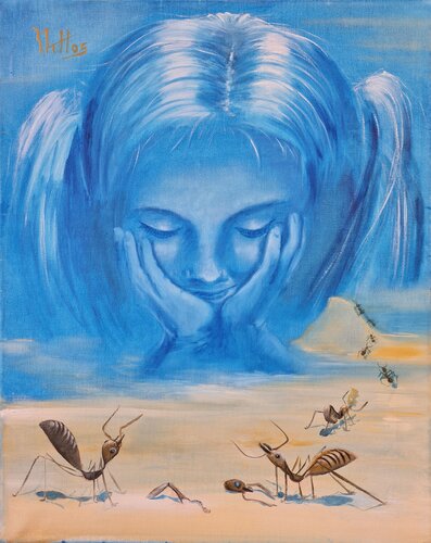 EL DIOS DE LAS HORMIGAS von Rosario De Mattos, Malerei kaufen auf Singulart