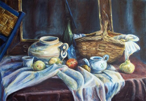 BODEGÓN ÁUREO par Rosario De Mattos, Peinture en vente sur Singulart