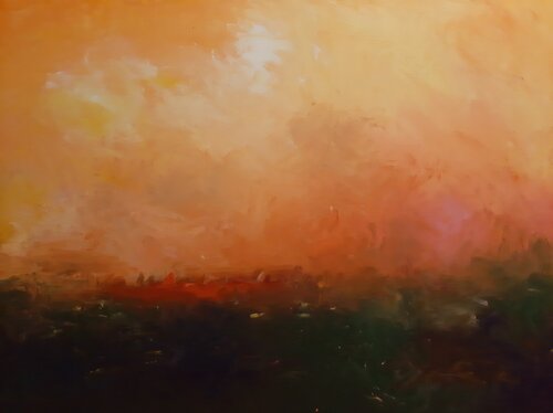 DAS ENDE IST DER ANFANG von Edith Stütz, Malerei kaufen auf Singulart