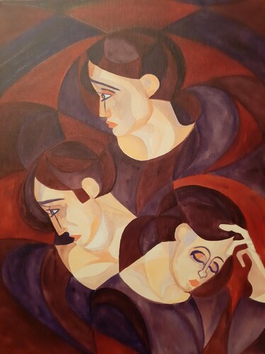 BEZIEHUNGSWEISE van Edith Stütz, Schilderij te koop op Singulart