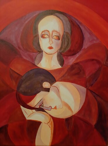 I M THINKING ABOUT YOU van Edith Stütz, Schilderij te koop op Singulart