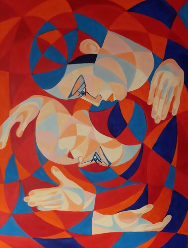 LOVE van Edith Stütz, Schilderij te koop op Singulart
