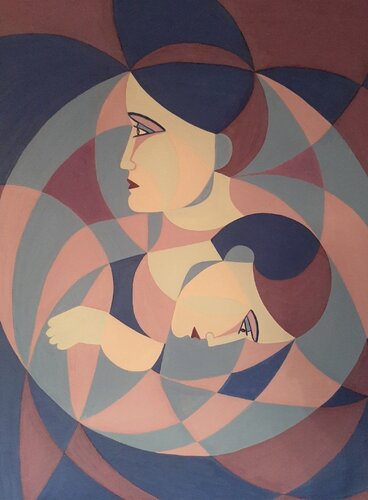 DIE EWIGKEIT DES MOMENTS van Edith Stütz, Schilderij te koop op Singulart