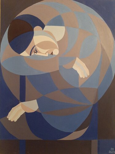 UNENDLICHE GEDANKEN van Edith Stütz, Schilderij te koop op Singulart