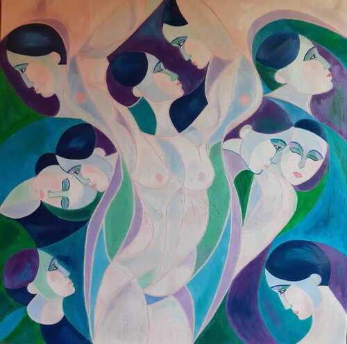 THE STORY OF A LIFE van Edith Stütz, Schilderij te koop op Singulart