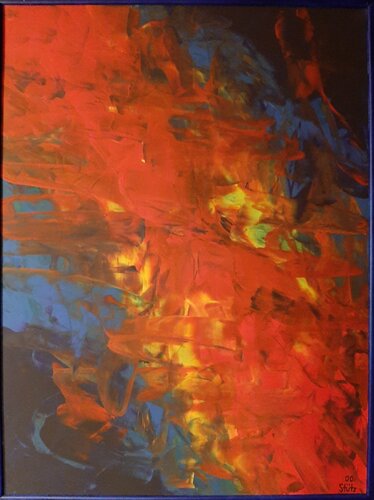 RÖTLICH van Edith Stütz, Schilderij te koop op Singulart