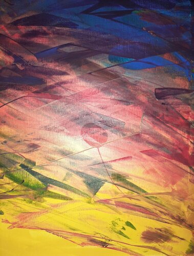 DYNAMIK DES UNSICHTBAREN di Edith Stütz, Pittura in vendita su Singulart