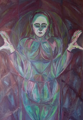 ICH NICHT UNENDLICH NICHT ICH di Edith Stütz, Pittura in vendita su Singulart