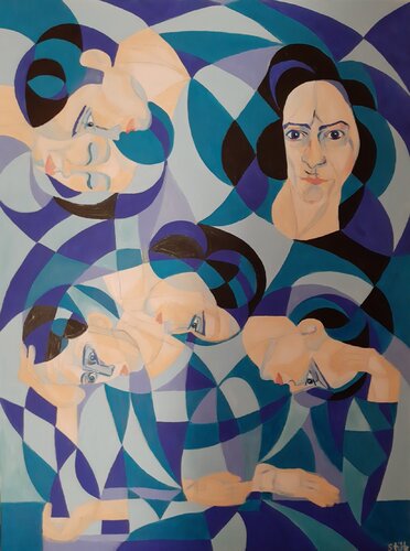 ZWEIKLANG IN ROT van Edith Stütz, Schilderij te koop op Singulart