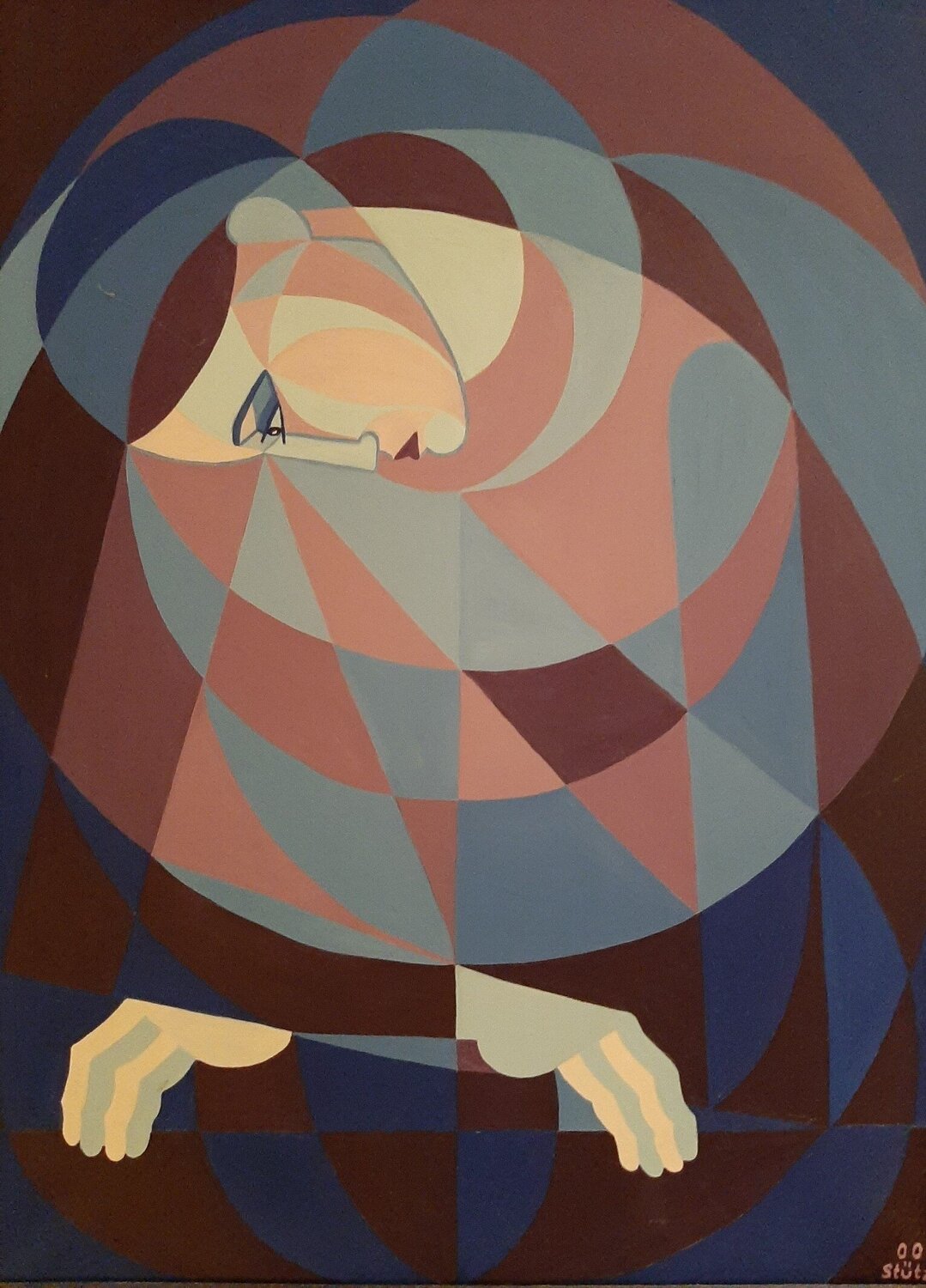 THE INFINITY OF THE MOMENT Edith Stütz Originalgemälde zu verkaufen