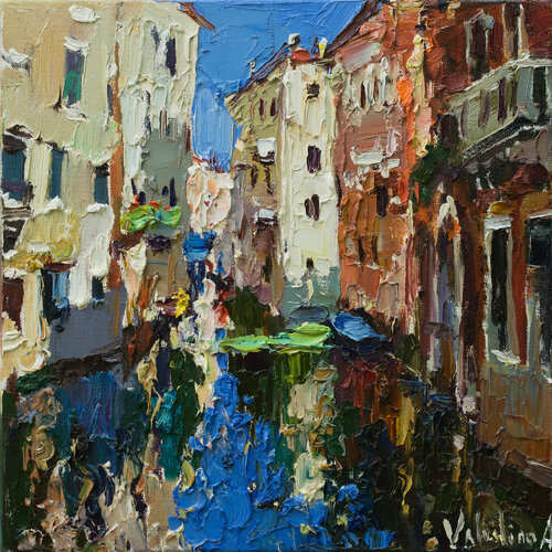 Venice. italian landscape di Anastasiya Valiulina, Pittura in vendita su Singulart