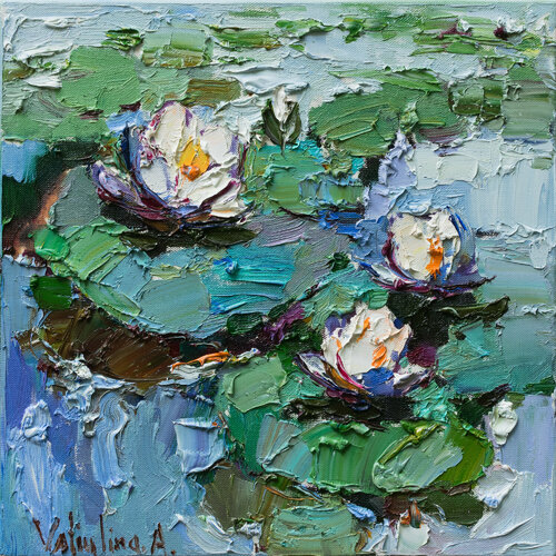 White Water Lilies Anastasiya Valiulina