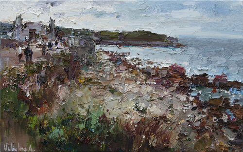 Seashore Old Chersonesos di Anastasiya Valiulina, Pittura in vendita su Singulart