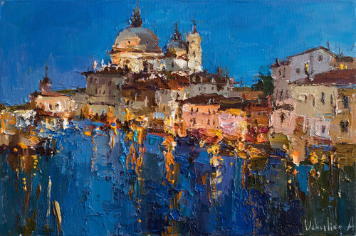 Evening Venice Italy von Anastasiya Valiulina, Malerei kaufen auf Singulart