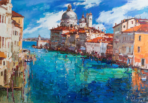 Venice Italy par Anastasiya Valiulina, Peinture en vente sur Singulart
