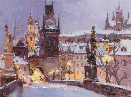 Winter Prague Anastasiya Valiulina