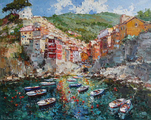 Riomaggiore, Cinque terre Anastasiya Valiulina