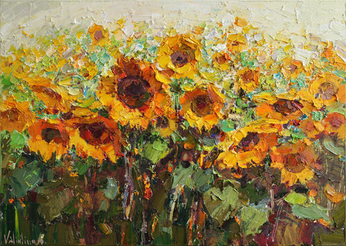 Sunflowers von Anastasiya Valiulina, Malerei kaufen auf Singulart