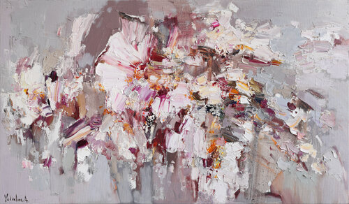 Abstraction White Flowers von Anastasiya Valiulina, Malerei kaufen auf Singulart