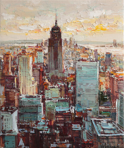 New York City par Anastasiya Valiulina, Peinture en vente sur Singulart