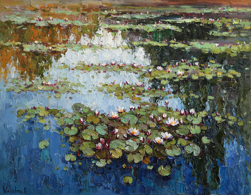 White Water Lilies Anastasiya Valiulina