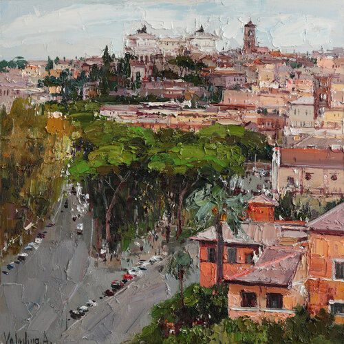 Rome from Above Anastasiya Valiulina