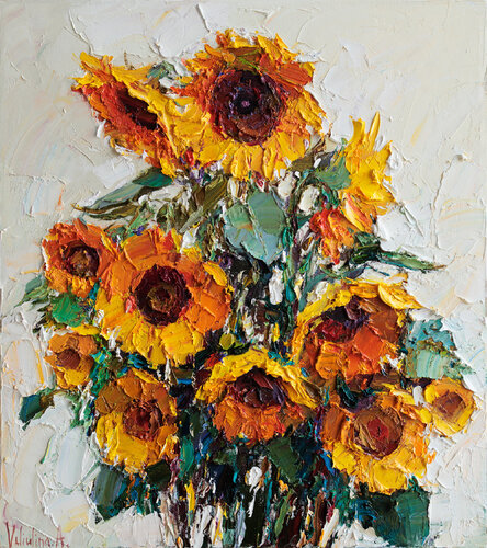 Sunflowers par Anastasiya Valiulina, Peinture en vente sur Singulart