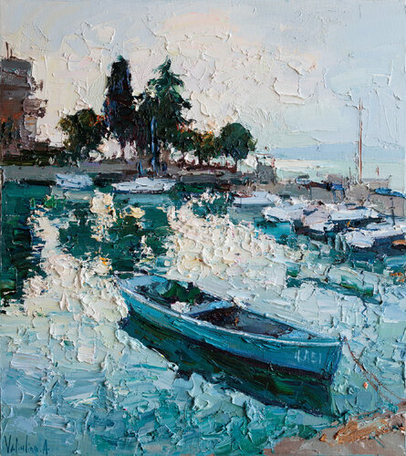 Boats on Lake Garda Anastasiya Valiulina