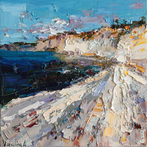 Rocky Shore par Anastasiya Valiulina, Peinture en vente sur Singulart