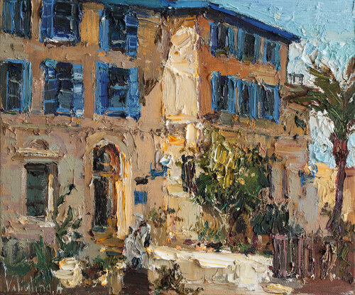 Old Jaffa, Israel di Anastasiya Valiulina, Pittura in vendita su Singulart