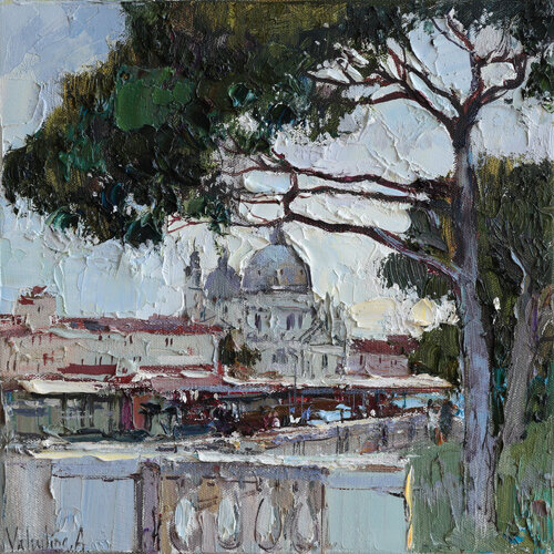 Santa Maria della Salute, Venice by Anastasiya Valiulina, Painting for Sale on Singulart
