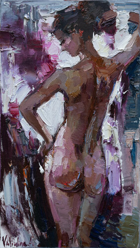 Nude girl di Anastasiya Valiulina, Pittura in vendita su Singulart