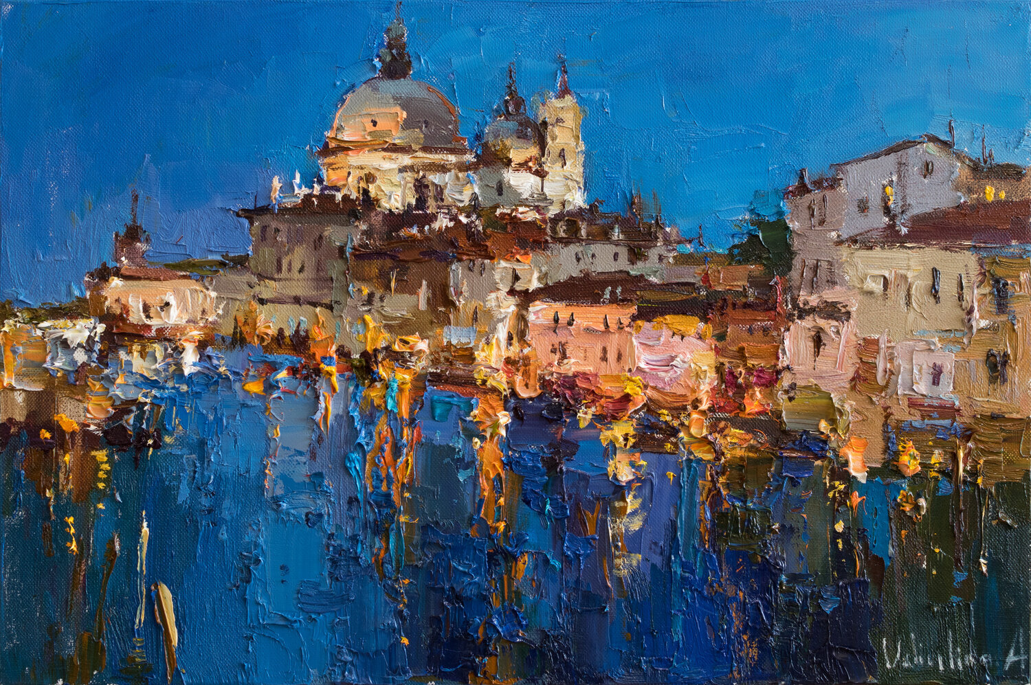 Evening Venice Italy Anastasiya Valiulina