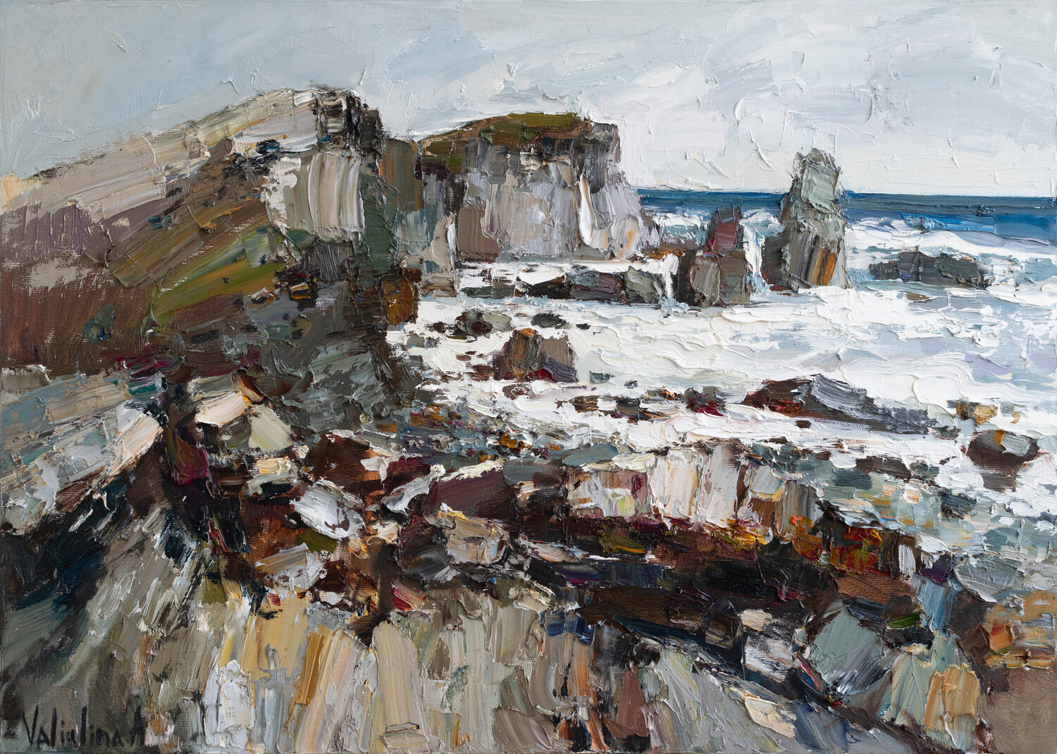 Rocky shore Anastasiya Valiulina