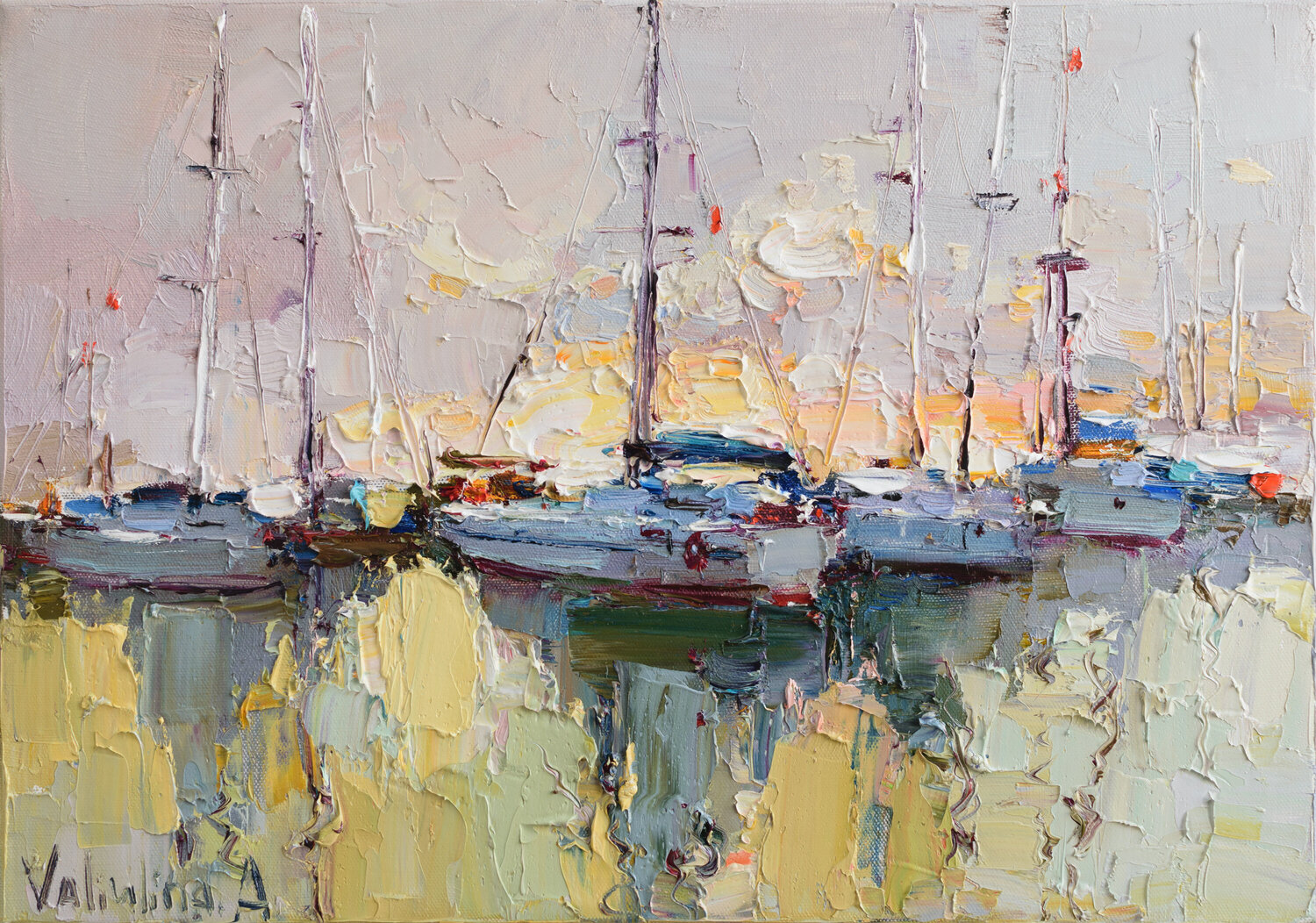 Sailing yachts Anastasiya Valiulina