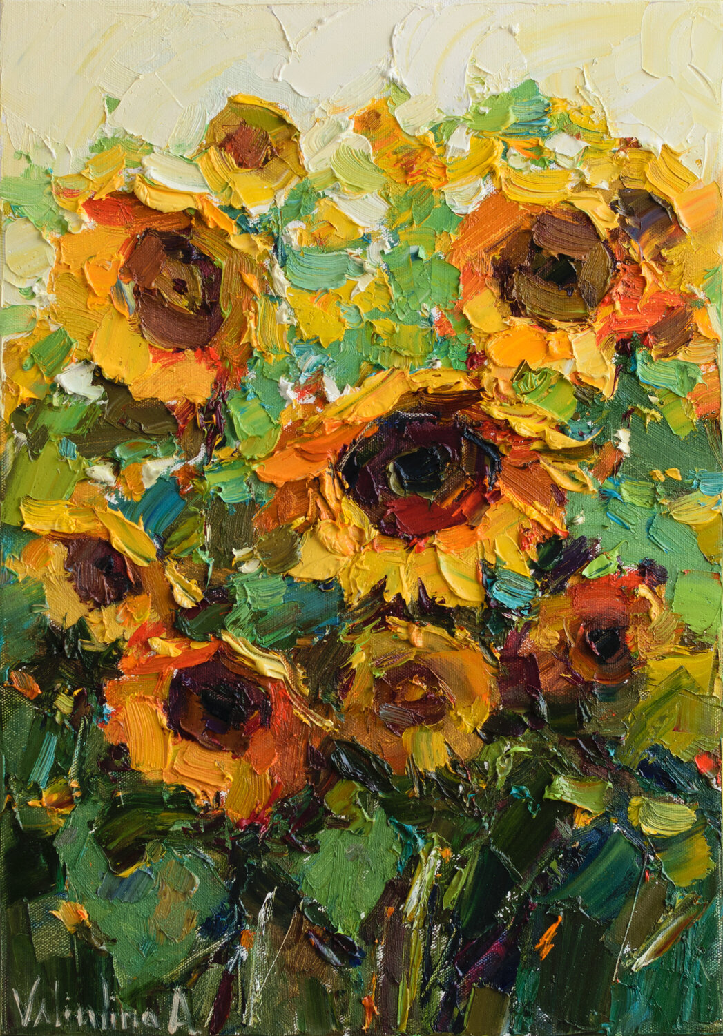 Sunflowers Anastasiya Valiulina