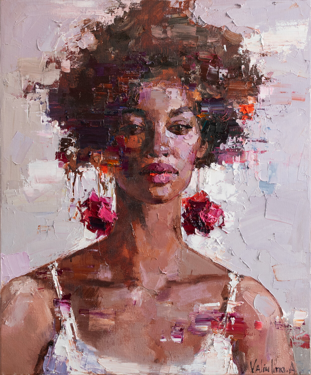 African beauty Anastasiya Valiulina