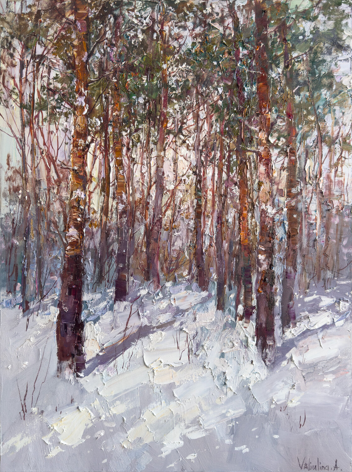 Winter forest Anastasiya Valiulina