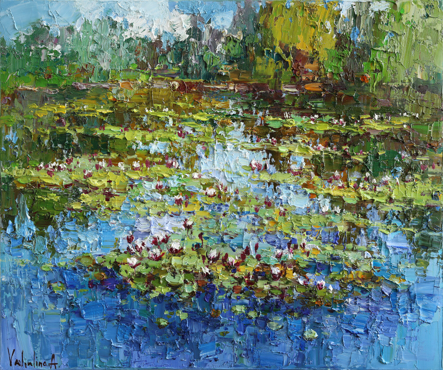 White water Lilies Anastasiya Valiulina