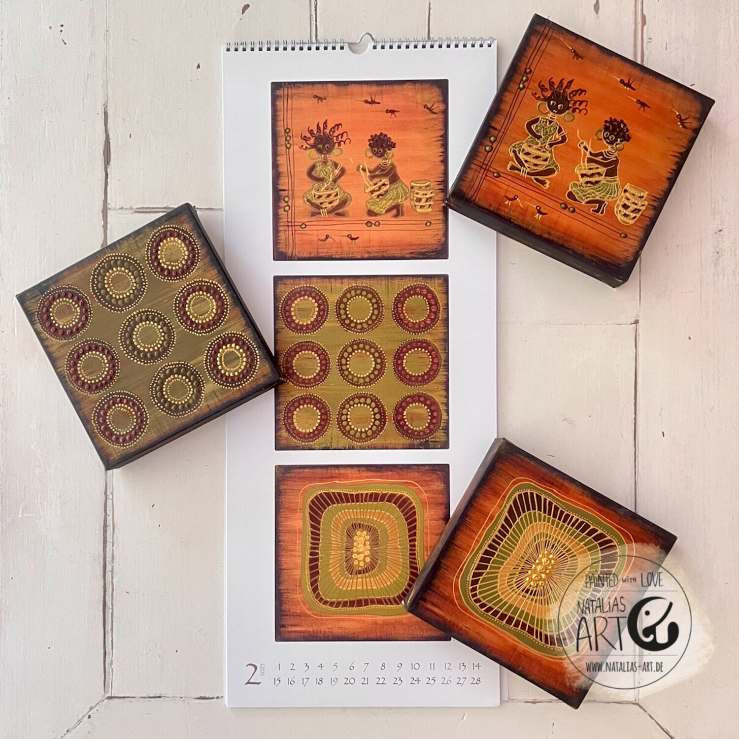 African Art 2023 Collection - Februar / II by Natalia Schäfer (2021 