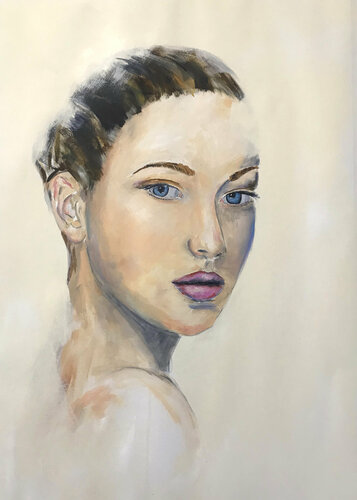 Mysterious 1 by Iris Schiebener, Painting for Sale on Singulart