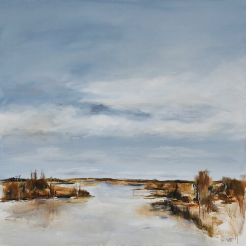 Riverside by Iris Schiebener, Painting for Sale on Singulart